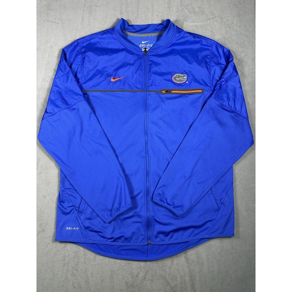 Nike Dri-FIT Florida Gators Full Zip Jacket Men's Large Blue NCAA